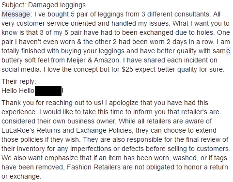 Whatever happened to the lularoe defective group on Facebook? : r/LuLaNo
